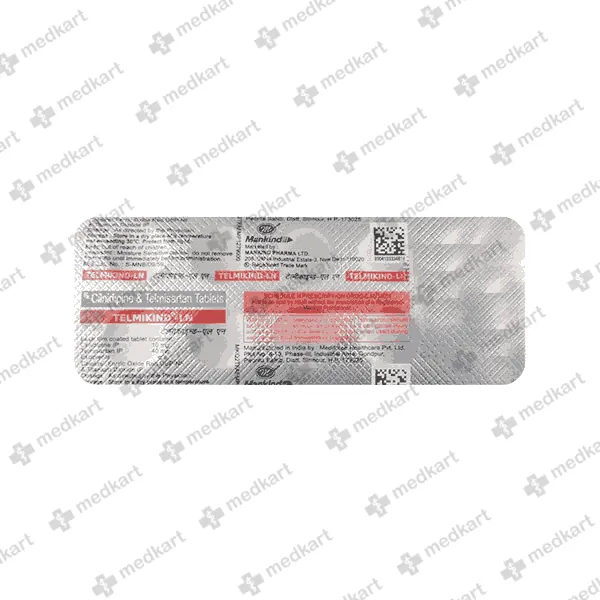 TELMIKIND LN 40MG TABLET 10'S