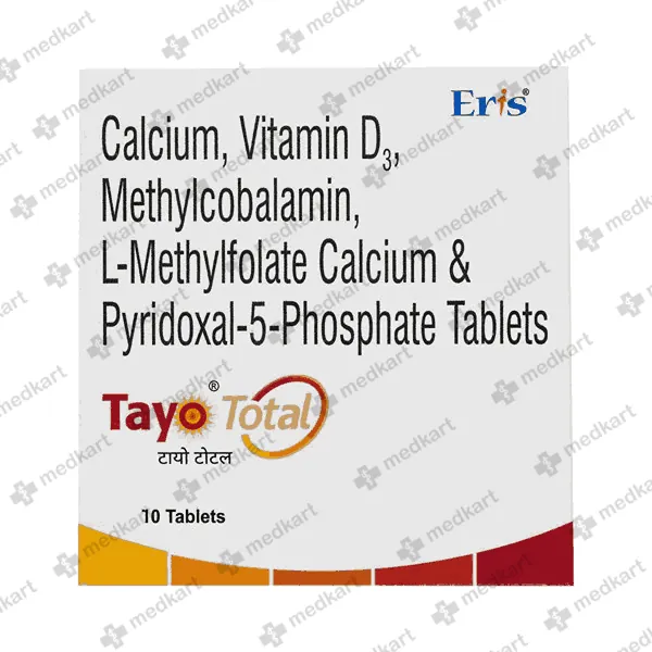 TAYO TOTAL TAB 1X10 - 19727 - Medkart Pharmacy | Generic Medicines Online - Best Online Pharmacy App