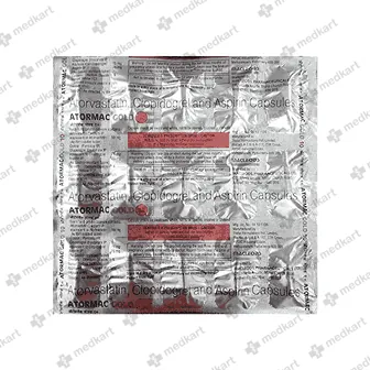 ATORMAC GOLD 10MG CAPSULE 15'S