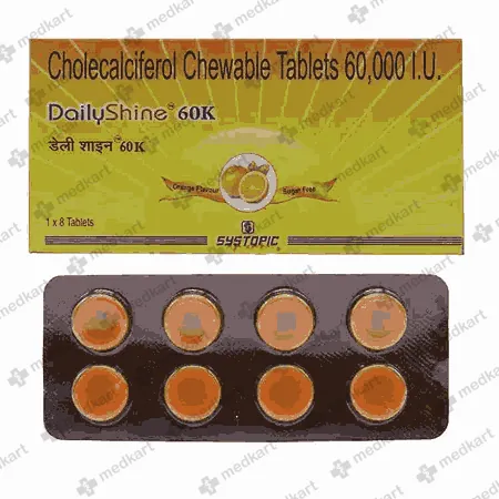 DAILY SHINE 60K TABLET 8'S