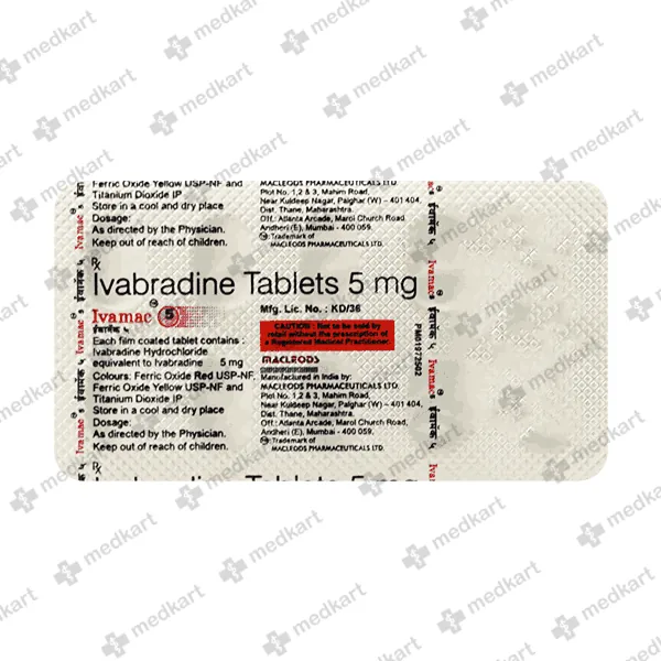 Buy IVAMAC 5MG TABLET 10'S Online