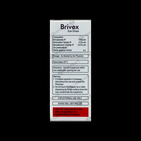 BRIVEX EYE DROPS 5 ML