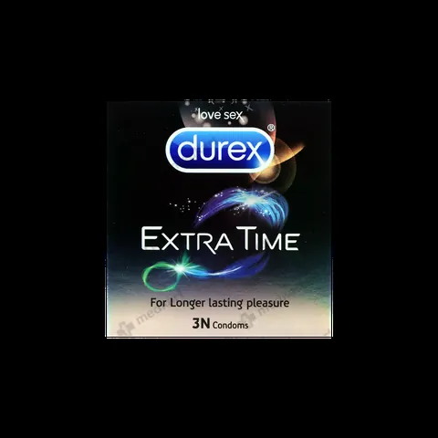 CONDOM DUREX EXTRA TIME 3'S