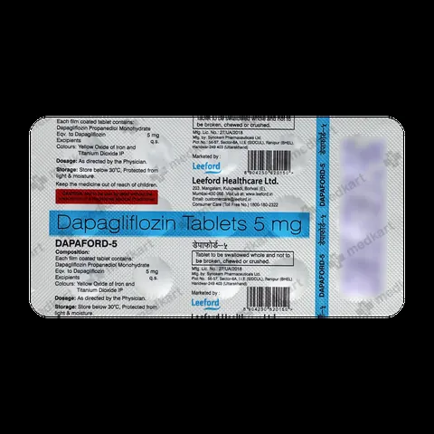 DAPAFORD 5MG TABLET 15'S