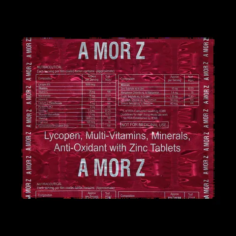 A MOR Z TABLET 15'S