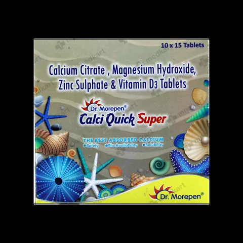 CALCIQUICK SUPER TABLET 15'S