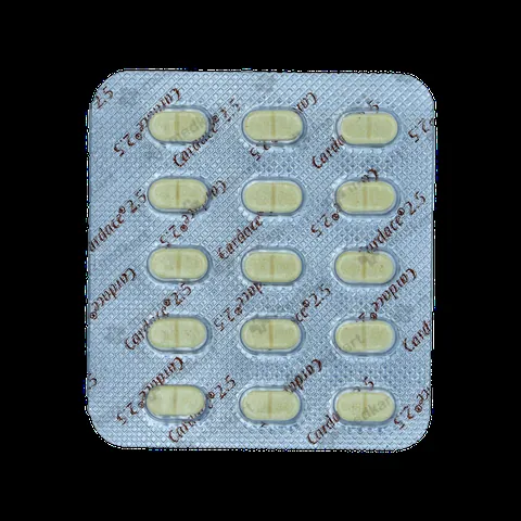 CARDACE 2.5MG TABLET 15'S