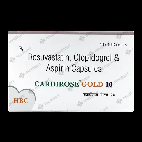 CARDIROSE GOLD 10 price