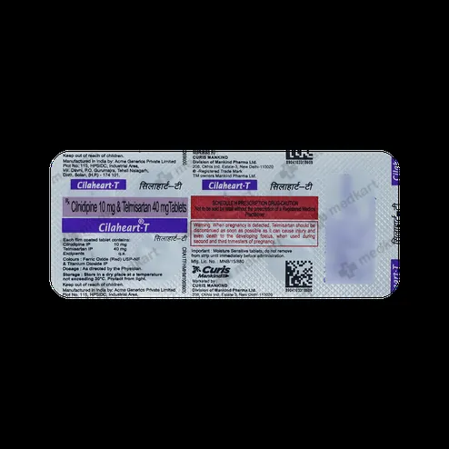 CILAHEART T TABLET 10'S
