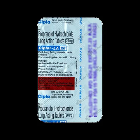 CIPLAR LA 20MG TABLET 15'S