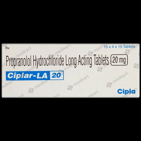 CIPLAR LA 20MG TABLET 15'S