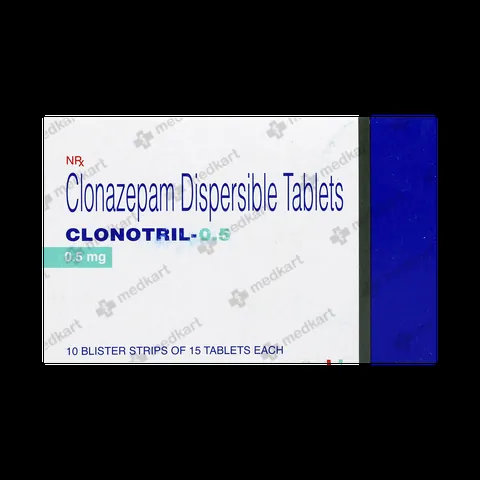 CLONOTRIL 0.5MG TABLET 15'S