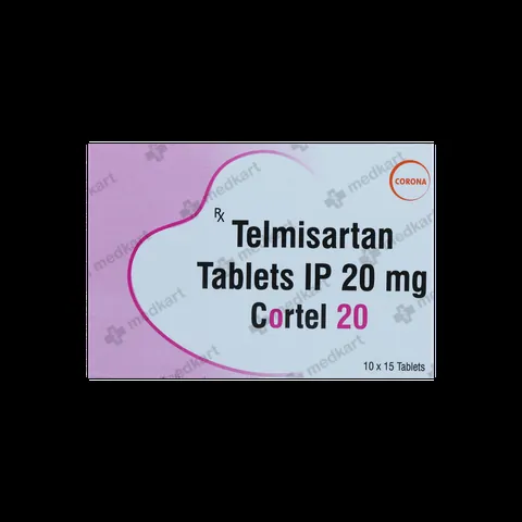 CORTEL 20MG TABLET 15'S