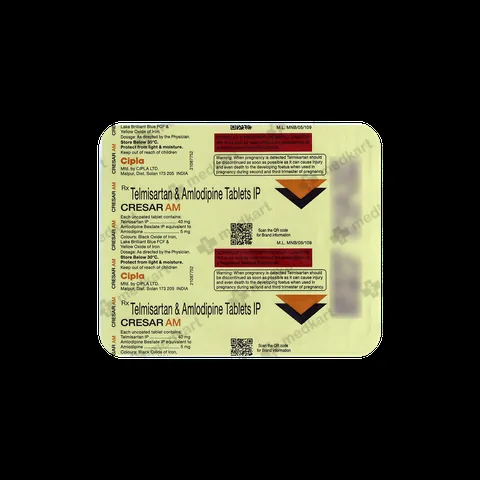 CRESAR AM 40MG TABLET 15'S