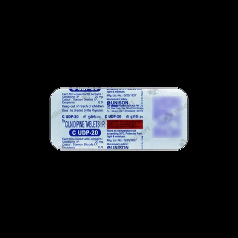 CUDP 20MG TABLET 10'S
