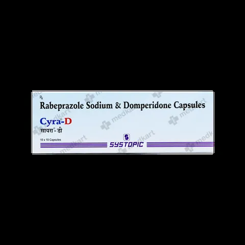 CYRA D CAPSULE 10'S