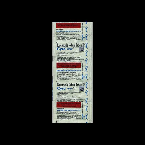 CYRA 20MG TABLET 10'S