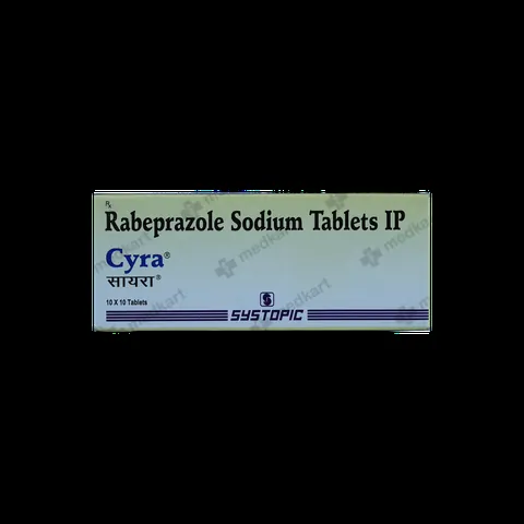 CYRA 20MG TABLET 10'S
