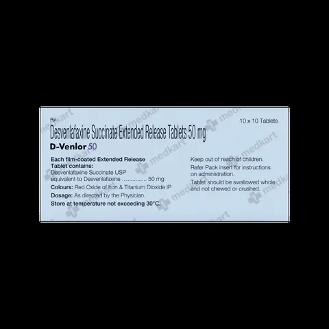 D VENLOR 50MG TABLET 10'S