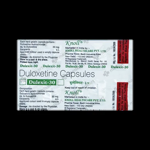 DULEXIT 30MG TABLET 10'S