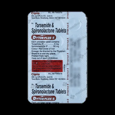 DYTOR PLUS 5MG TABLET 15'S