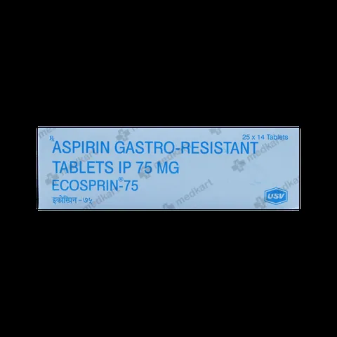 ECOSPRIN 75MG TABLET 14'S