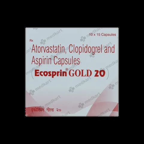 ECOSPRIN GOLD 20MG CAPSULE 15'S