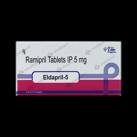 ELDAPRIL 5MG TABLET 10'S