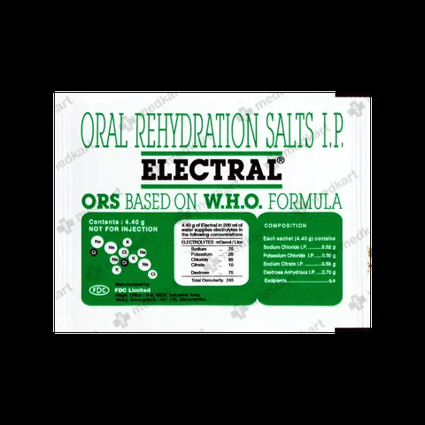 ELECTRAL SACHET 4.40 GM