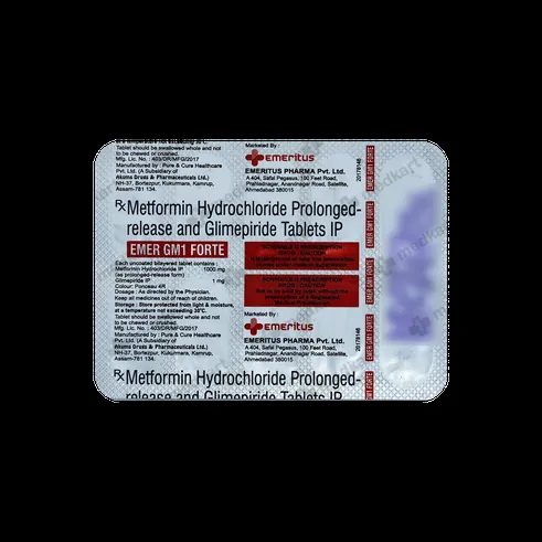 EMER GM 1MG FORTE TABLET 10'S