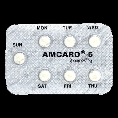 AMCARD 5MG TABLET 7'S