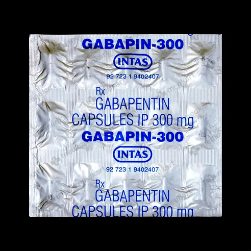GABAPIN 300MG CAPSULE 15'S