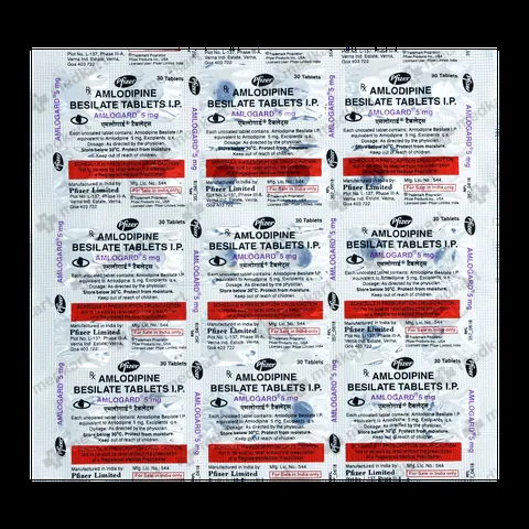 AMLOGARD 5MG TABLET 30'S