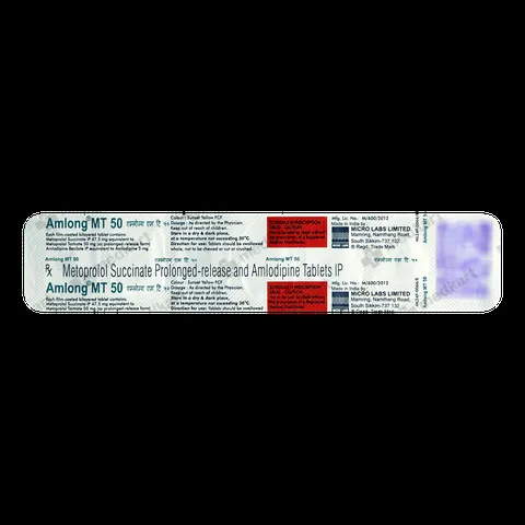 AMLONG MT 50MG TABLET 7'S