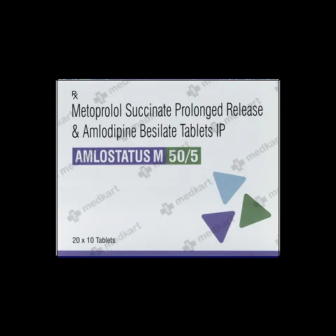 AMLOSTATUS M 5/50MG TABLET 10'S