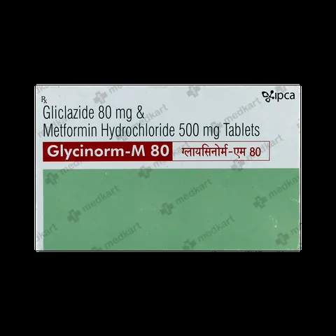 GLYCINORM M 80MG TABLET 15'S