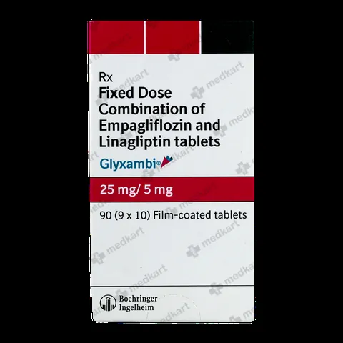 GLYXAMBI 25/5MG TABLET 10'S