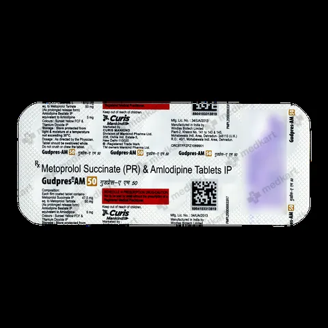 GUDPRES AM 50MG TABLET 10'S