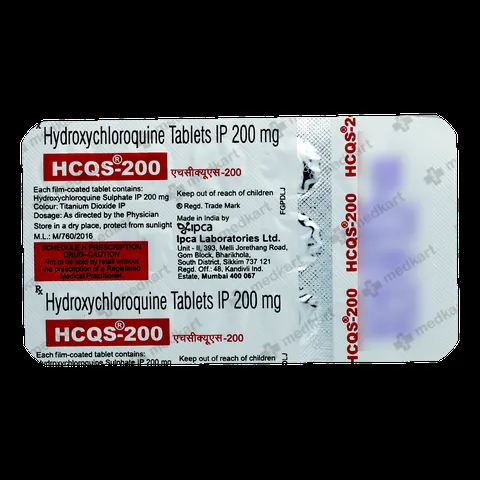 HCQS 200MG TABLET 15'S
