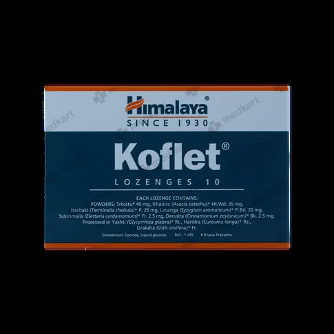 KOFLET LOZENGES TABLET 10'S