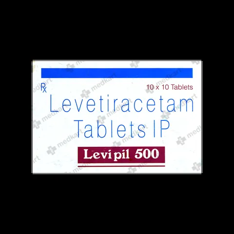 LEVIPIL 500MG TABLET 15'S