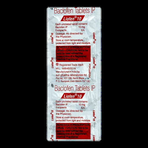 LIOFEN 10MG TABLET 10'S