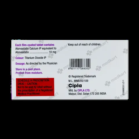 LIPVAS 10MG TABLET 10'S