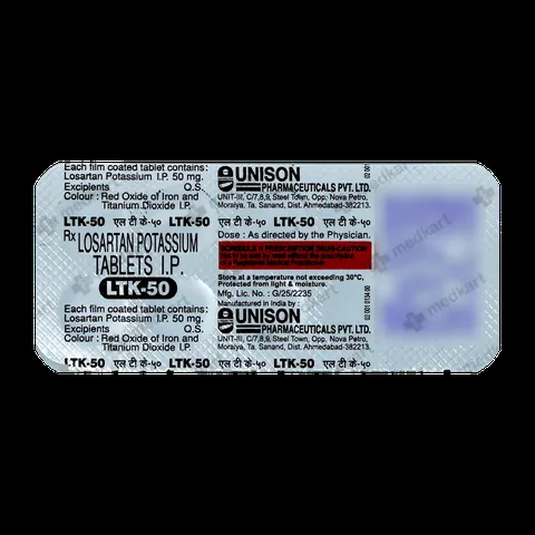 LTK 50MG TABLET 10'S
