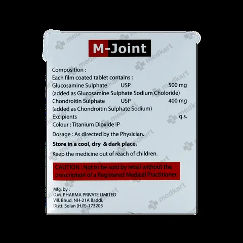M JOINT TABLET 10'S