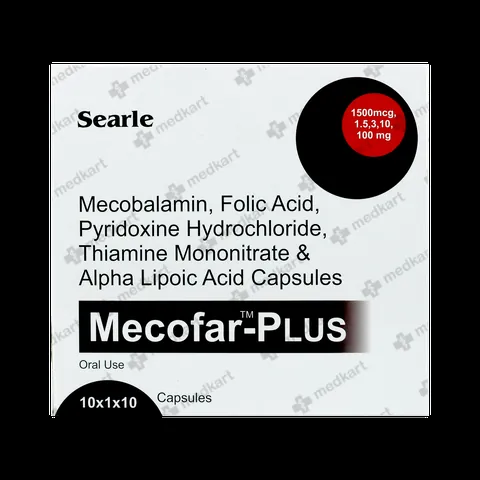 MECOFAR PLUS CAPSULE 10'S