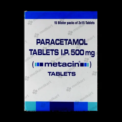 METACIN 500MG TABLET 15'S