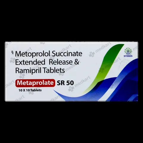 METAPROLATE SR 50MG TABLET 10'S