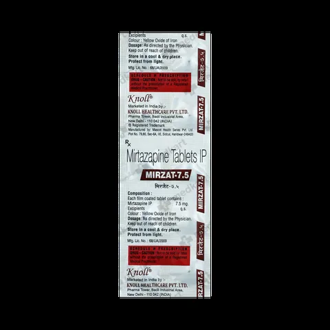 MIRZAT 7.5MG TABLET 10'S