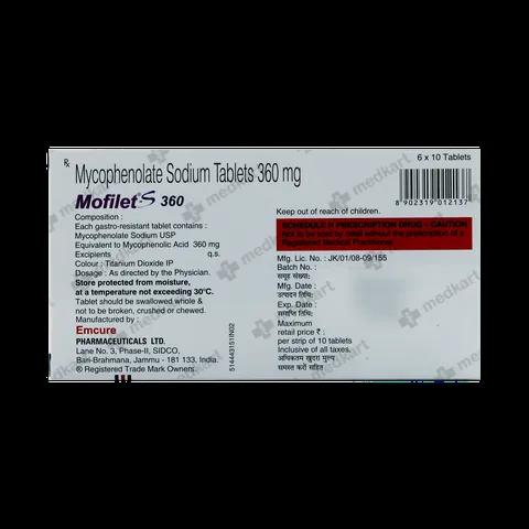 Buy MOFILET S 360Online at Medkart